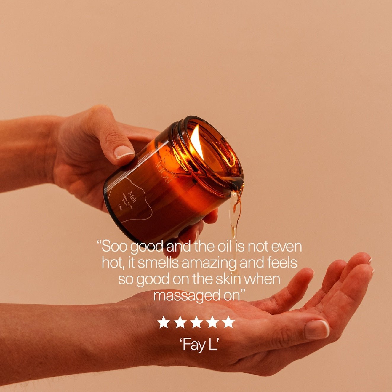 Melt - Intimate massage candle Savings - Below Body